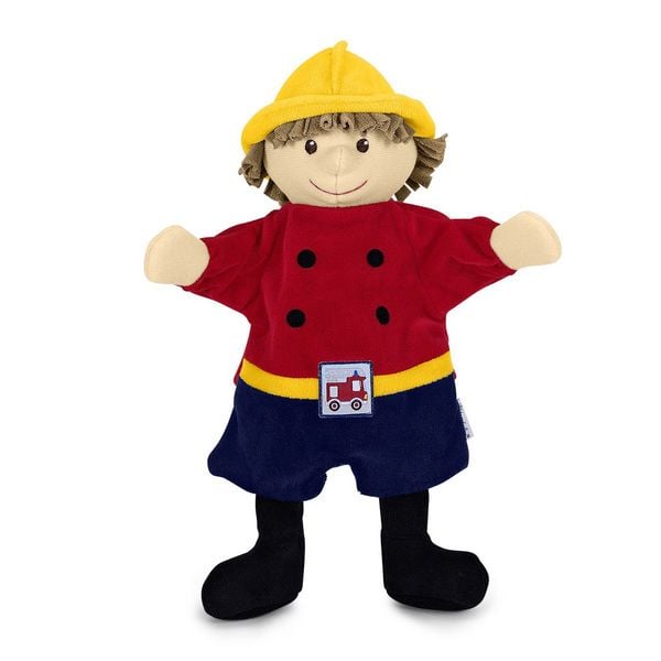 Produktbild: Handpuppe Feuerwehrmann 27cm