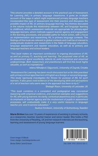 Produktbild: Assessment for Learning in Primary Language Learning and Teaching