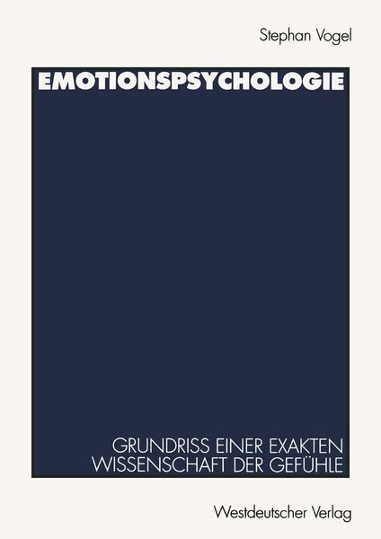 Produktbild: Emotionspsychologie