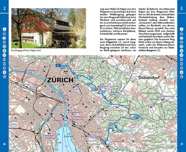 Produktbild: Kümmerly+Frey Wanderführer Zürich, Zürichsee