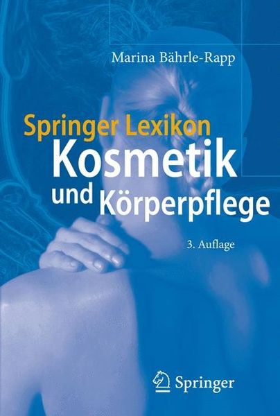 Produktbild: Springer Lexikon Kosmetik und K&ouml;rperpflege