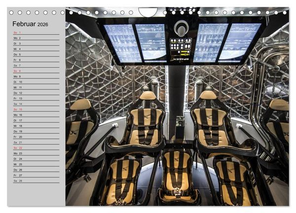 Produktbild: Space Shuttle. Impressionen aus der Raumfahrt (Wandkalender 2026 DIN A4 quer), CALVENDO Monatskalender