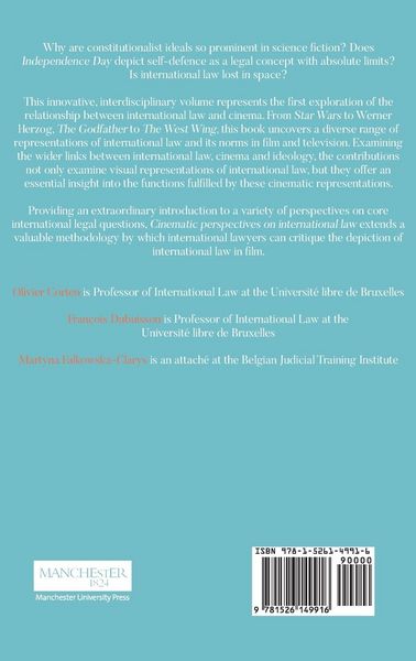 Produktbild: Cinematic perspectives on international law