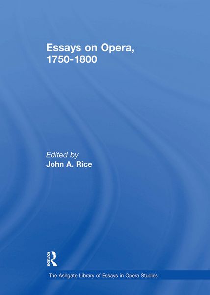 Produktbild: Essays on Opera, 1750-1800
