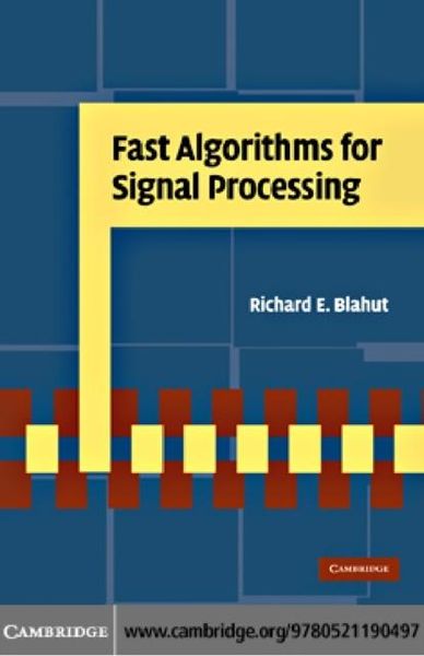 Produktbild: Fast Algorithms for Signal Processing