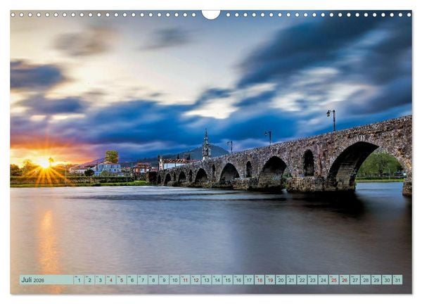 Produktbild: Von Porto bis an die Algarve (Wandkalender 2026 DIN A3 quer), CALVENDO Monatskalender