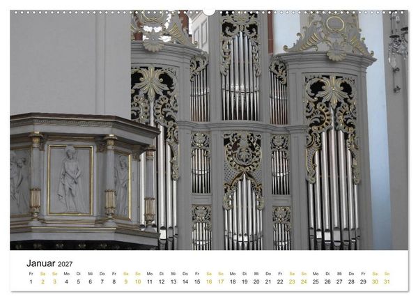 Produktbild: Fantastische Welt der Orgeln (Wandkalender 2027 DIN A2 quer), CALVENDO Monatskalender