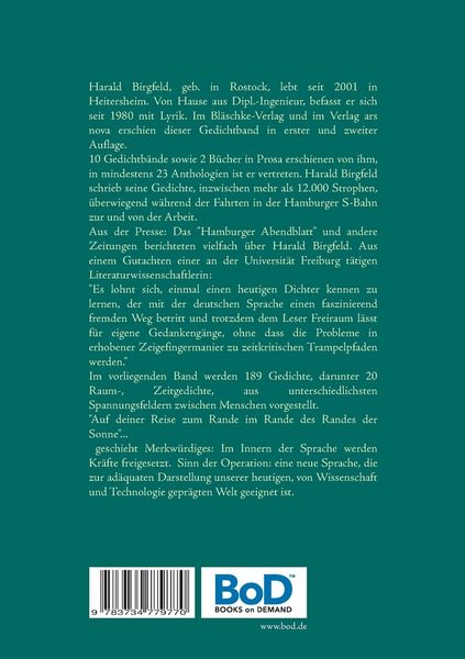 Produktbild: Auf deiner Reise zum Rande im Rande des Randes der Sonne