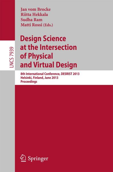 Produktbild: Design Science at the Intersection of Physical and Virtual Design
