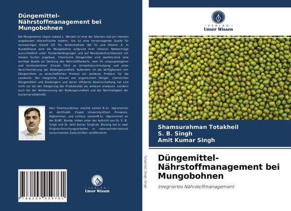 Produktbild: D&uuml;ngemittel-N&auml;hrstoffmanagement bei Mungobohnen