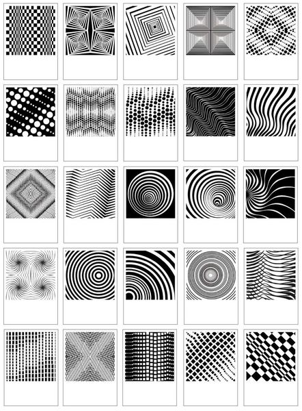 Produktbild: Postkartenset - Op-Art. 25 Postkarten in sch&ouml;ner Geschenkbox