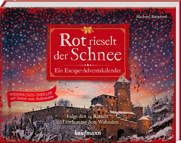 Rot rieselt der Schnee - Ein Escape-Adventskalender