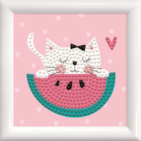 Produktbild: DIAMOND DOTZ - Diamond Painting Mini Wassermelone