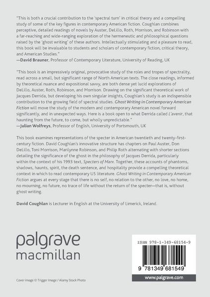 Produktbild: Ghost Writing in Contemporary American Fiction