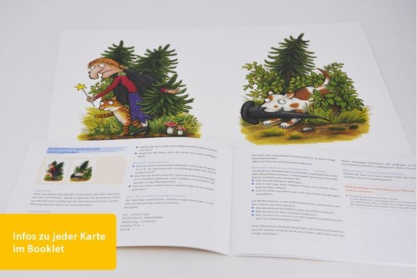 Produktbild: Bilderbuchkarten &raquo;F&uuml;r Hund und Katz ist auch noch Platz&laquo; von Axel Scheffler und Julia Donaldson