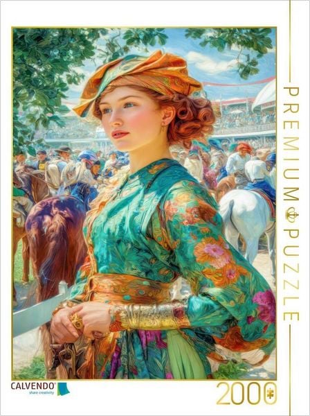 Produktbild: CALVENDO Puzzle Die sinnliche Sch&ouml;nheit des Jugendstils | 2000 Teile Lege-Gr&ouml;&szlig;e 90x67cm Foto-Puzzle f&uuml;r gl&uuml;ckliche Stunden