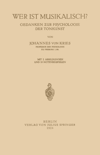 Produktbild: Wer ist Musikalisch?