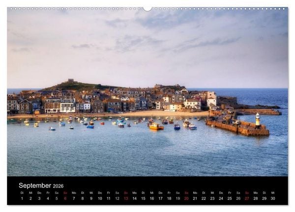 Produktbild: Cornwall (Wandkalender 2026 DIN A2 quer), CALVENDO Monatskalender