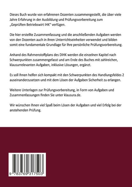 Produktbild: Betriebswirt kompakt Handlungsfeld 2.4-2.6
