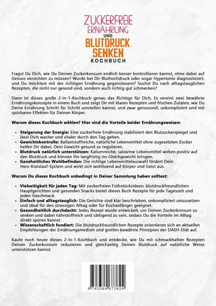 Produktbild: Zuckerfreie Ern&auml;hrung und Blutdruck senken Kochbuch