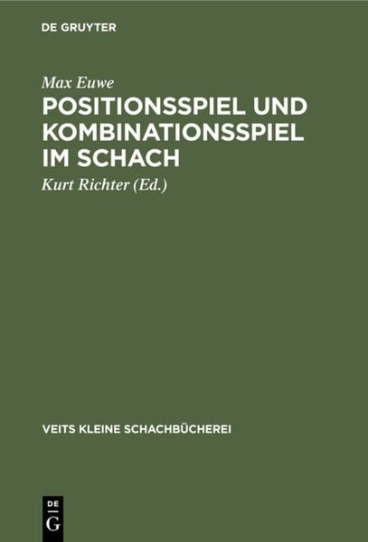 Produktbild: Positionsspiel und Kombinationsspiel im Schach