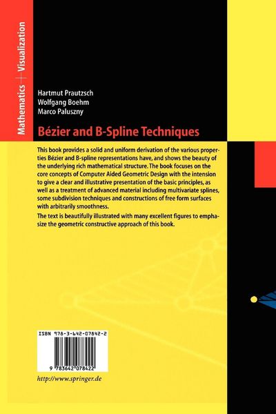 Produktbild: Bézier and B-Spline Techniques