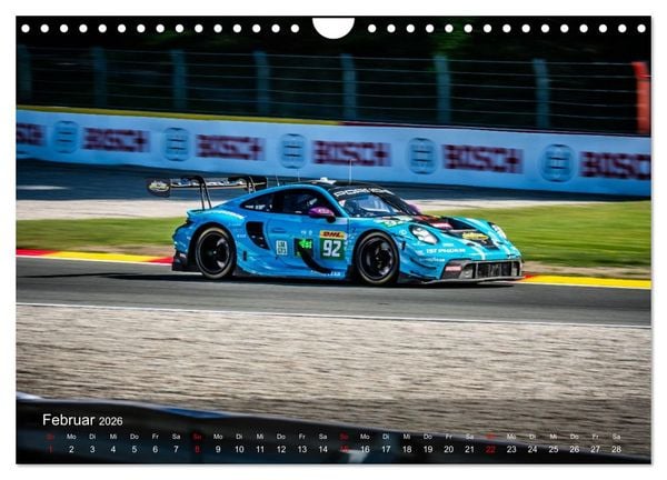 Produktbild: Motorsportkunst aus Weissach (Wandkalender 2026 DIN A4 quer), CALVENDO Monatskalender