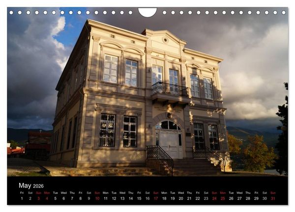 Produktbild: Monuments of Macedonia 2026 (Wall Calendar 2026 DIN A4 landscape), CALVENDO 12 Month Wall Calendar