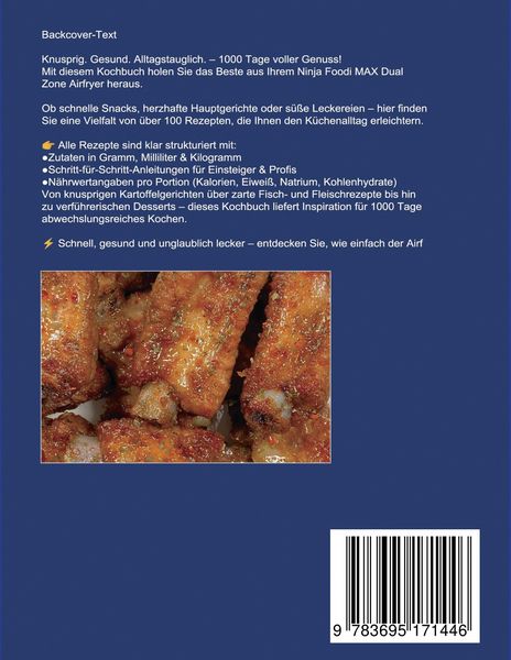 Produktbild: Das gro&szlig;e Ninja Foodi MAX Airfryer Kochbuch