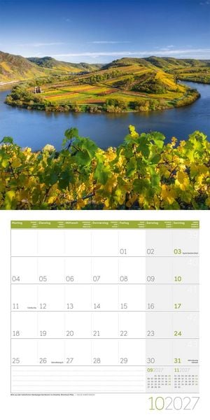 Produktbild: Naturwunder Deutschland Kalender 2027 - 30x30 - Art12