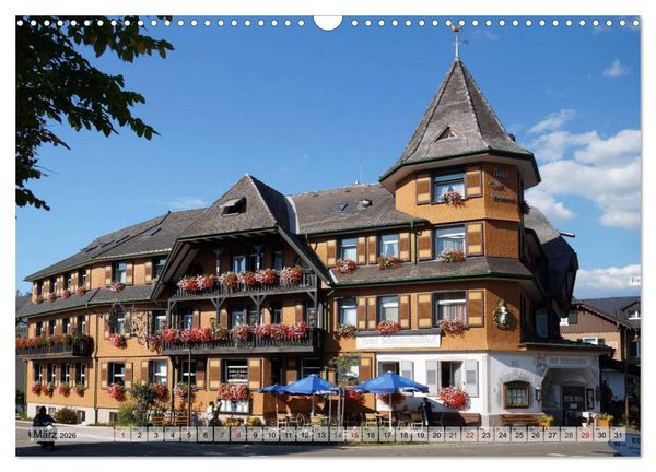 Produktbild: S&uuml;dschwarzwald - Impressionen (Wandkalender 2026 DIN A3 quer), CALVENDO Monatskalender