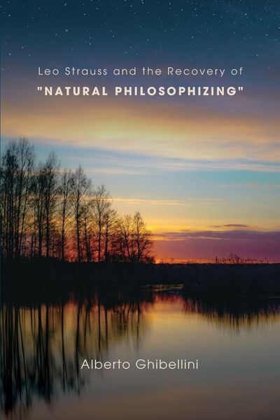 Produktbild: Leo Strauss and the Recovery of "Natural Philosophizing"