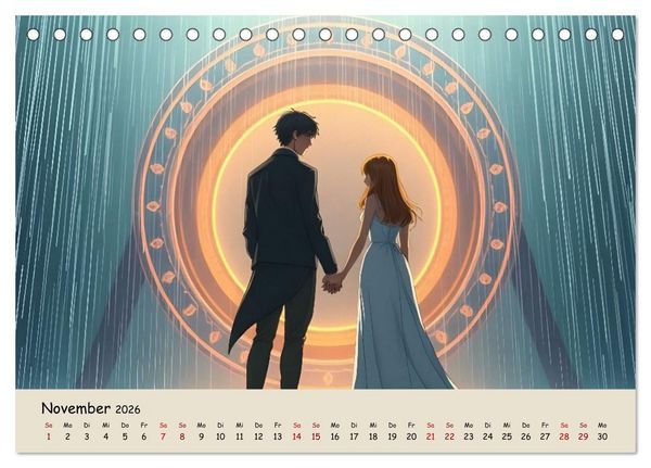 Produktbild: Verm&auml;chtnis eines Briefes (Tischkalender 2026 DIN A5 quer), CALVENDO Monatskalender