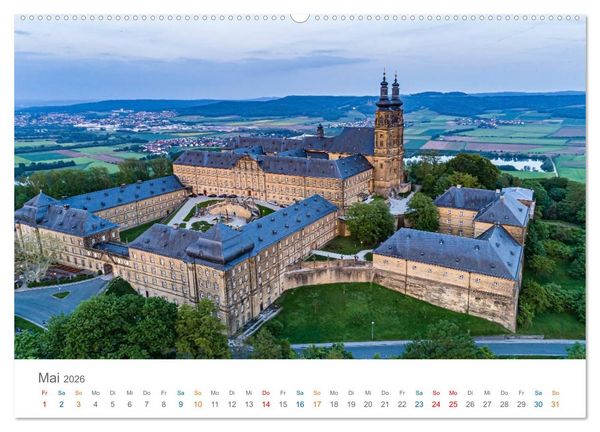 Produktbild: Oberfranken - Bayerns Norden (hochwertiger Premium Wandkalender 2026 DIN A2 quer), Kunstdruck in Hochglanz