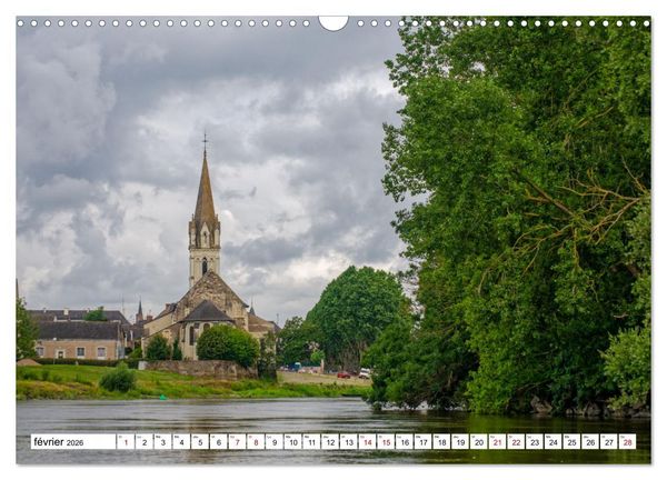 Produktbild: Le long de la Loire (Calendrier mural 2026 DIN A3 vertical), CALVENDO calendrier mensuel