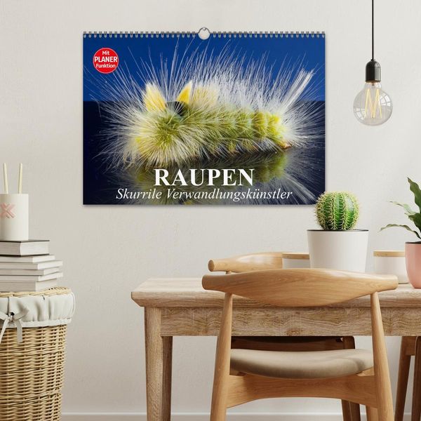 Produktbild: Raupen. Skurrile Verwandlungsk&uuml;nstler (Wandkalender 2026 DIN A3 quer), CALVENDO Monatskalender