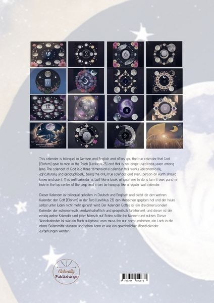 Produktbild: Creation Book-Wall-Calendar | Buch-Wandkalender der Sch&ouml;pfung
