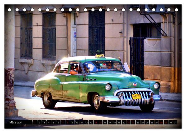 Produktbild: BUICK '50 (Tischkalender 2026 DIN A5 quer), CALVENDO Monatskalender