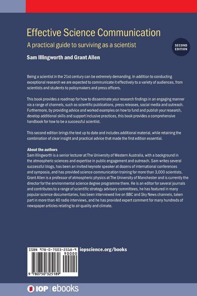 Produktbild: Effective Science Communication (Second Edition)