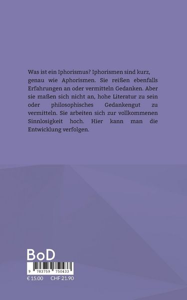 Produktbild: Iphorismen II