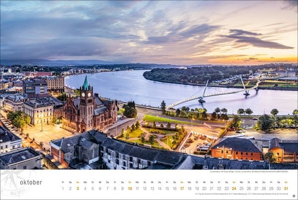 Produktbild: Irland Globetrotter Kalender 2027 - Von rauen K&uuml;sten und gr&uuml;nen H&uuml;geln