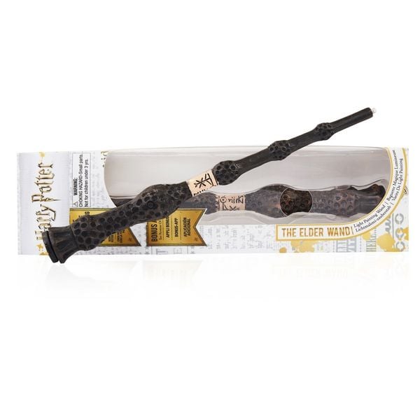 Produktbild: Harry Potter Zauberstab Elderstab mit LED, ca. 21-22cm, batteriebetrieben