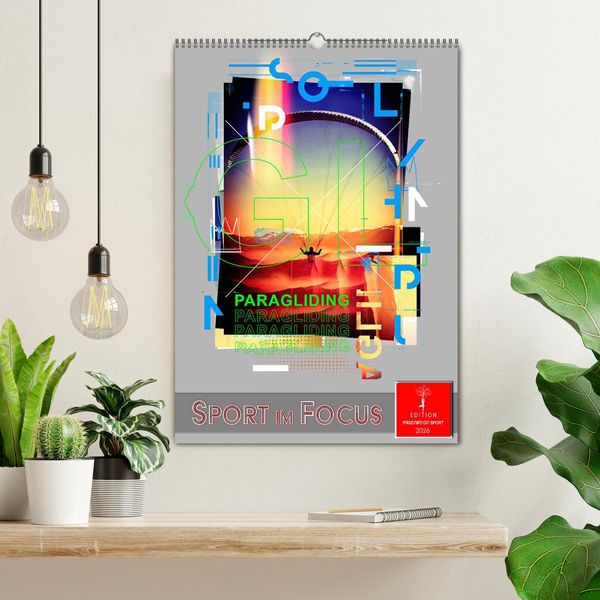 Produktbild: Sport im Focus (Wandkalender 2026 DIN A2 hoch), CALVENDO Monatskalender