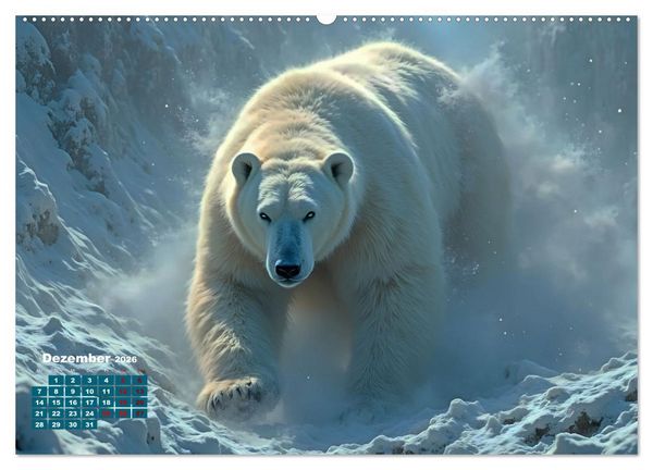 Produktbild: Wildlife im Fokus - Begegnungen auf Augenh&ouml;he (Wandkalender 2026 DIN A2 quer), CALVENDO Monatskalender