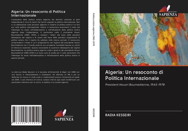Produktbild: Algeria: Un resoconto di Politica Internazionale