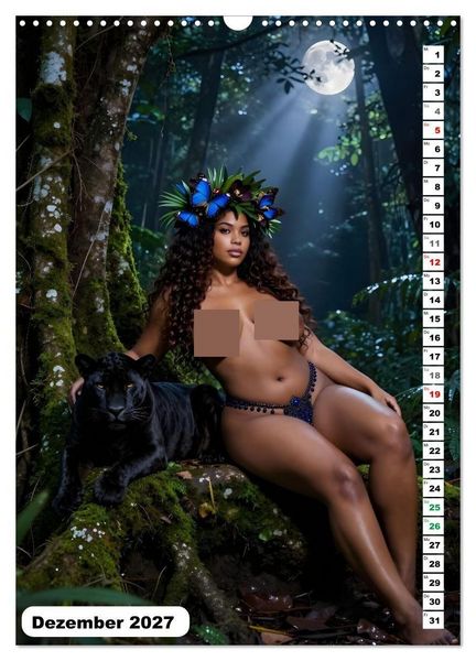 Produktbild: Wilde Kronen (Wandkalender 2027 DIN A3 hoch), CALVENDO Monatskalender