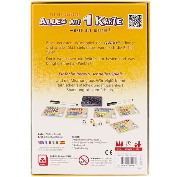 Produktbild: Alles auf 1 Karte