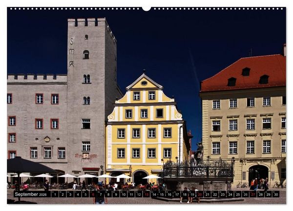 Produktbild: Romantisches Regensburg (hochwertiger Premium Wandkalender 2026 DIN A2 quer), Kunstdruck in Hochglanz