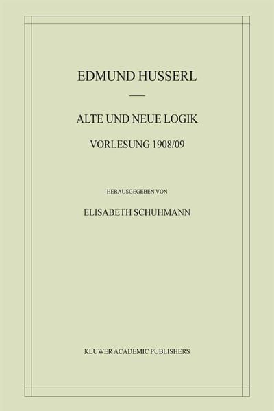 Produktbild: Alte und Neue Logik