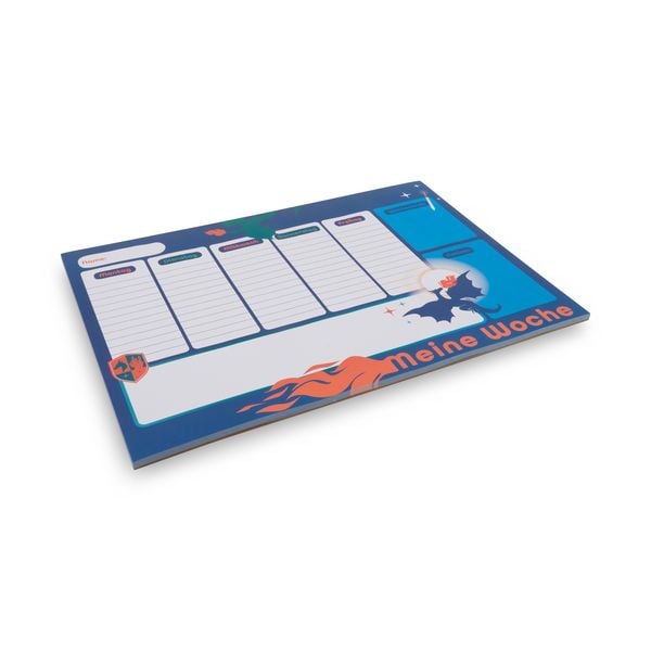 Produktbild: Wochenplaner A3, Drache
